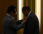 バッジ授与