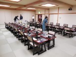 会場準備