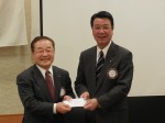 記念品贈呈