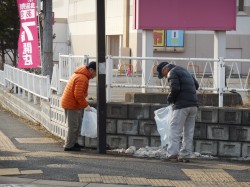 ゴミ拾い会長