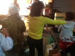 フラダンスと斉藤会員